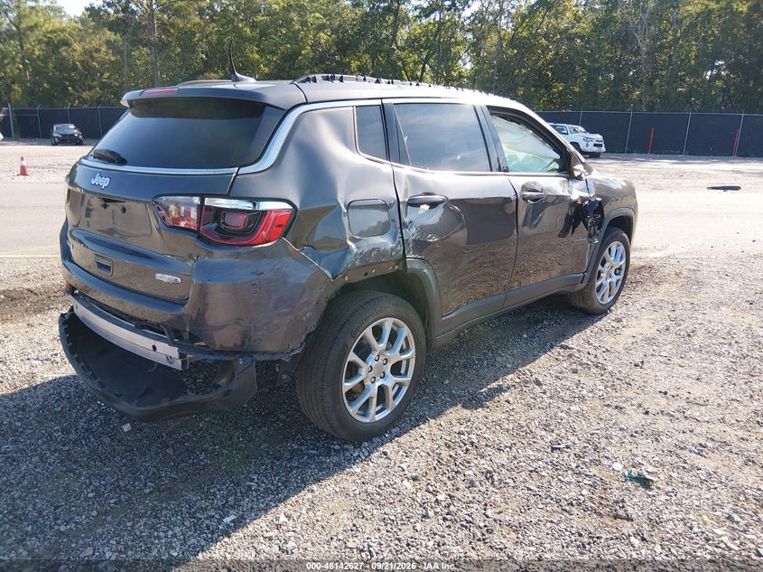 Vin: 3c4njdfb9nt134891, lot: 46642385, jeep compass latitude lux 4x4 20224