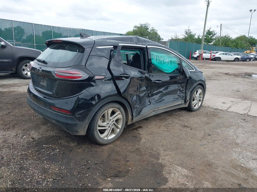 Vin: 1g1fw6s01p4172302, lot: 46642404, chevrolet bolt ev fwd 1lt 20234