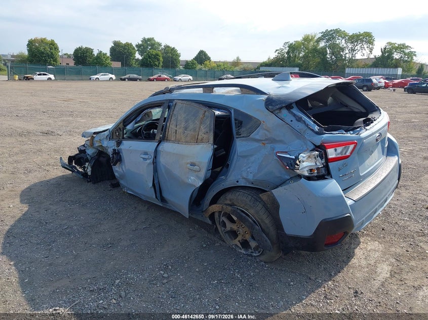 Vin: jf2gtaec2kh318285, lot: 46642407, subaru crosstrek 2.0i premium 20193