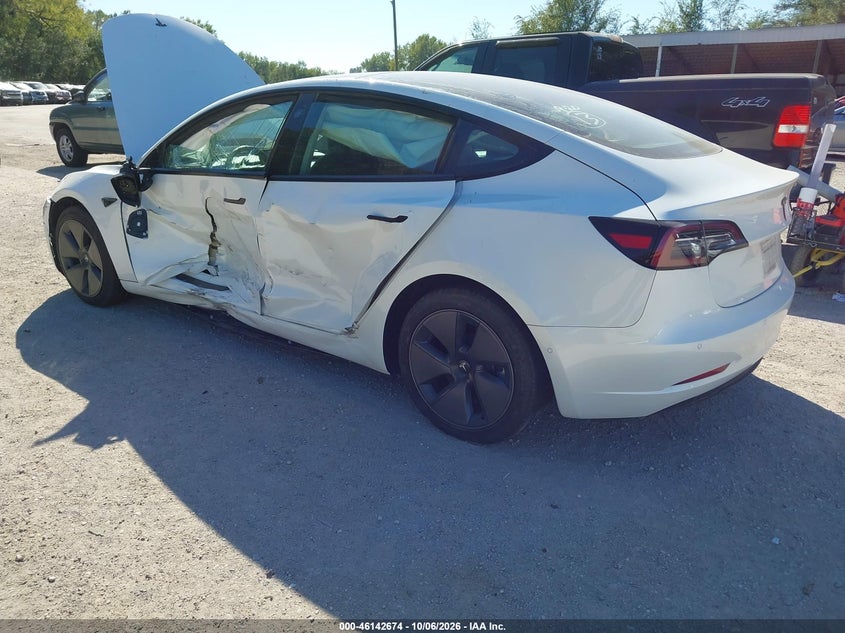 Vin: 5yj3e1eb9mf055570, lot: 46642431, tesla model 3 long range dual motor all-wheel drive 20213