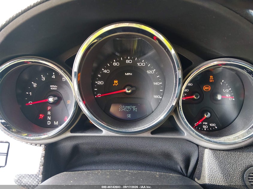 CADILLAC CTS 2013 VIN 1G6DC1E31D0150029