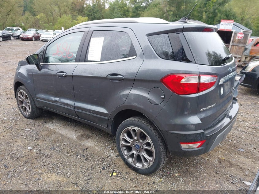 Vin: maj6s3kl3kc294336, lot: 46642443, ford ecosport titanium 20193