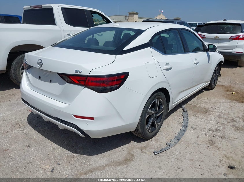 Vin: 3n1ab8cv4ry370166, lot: 46642459, nissan sentra sv xtronic cvt 20244