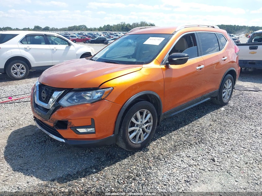 Vin: jn8at2mt1hw141121, lot: 46642466, nissan rogue sv 20172