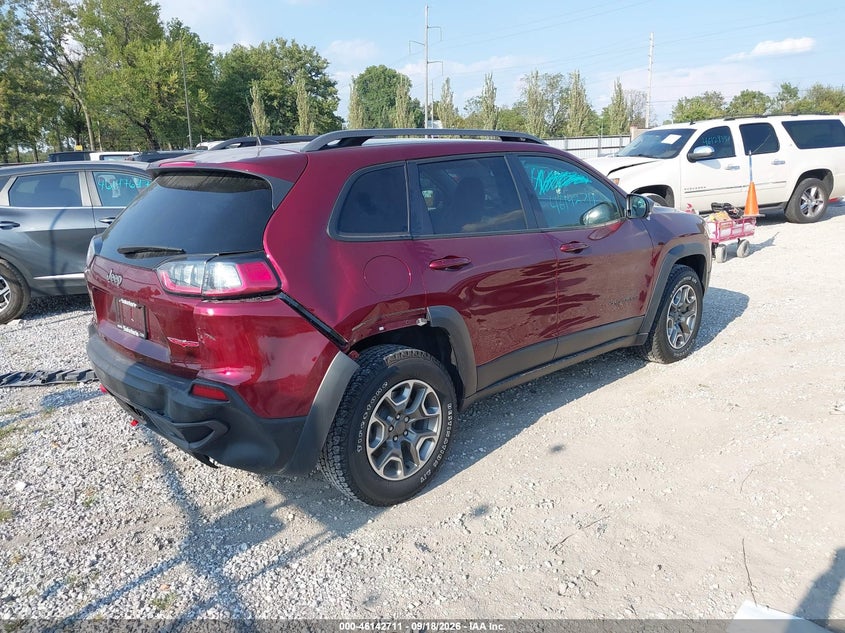 Vin: 1c4pjmbx5md202067, lot: 46642468, jeep cherokee trailhawk 4x4 20214