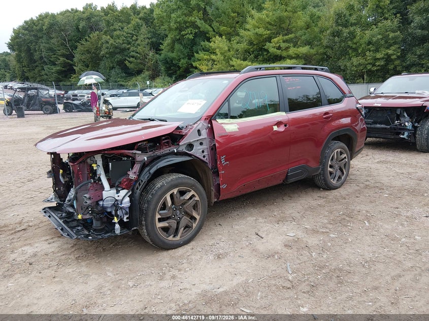 Vin: jf2slsed4sh431034, lot: 46642476, subaru forester premium hybrid 20252