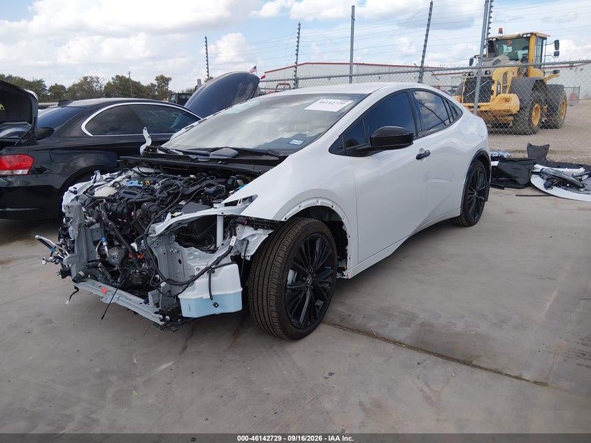 Vin: jtdacacu2t3063085, lot: 46642486, toyota prius plug-in hybrid nightshade 20262