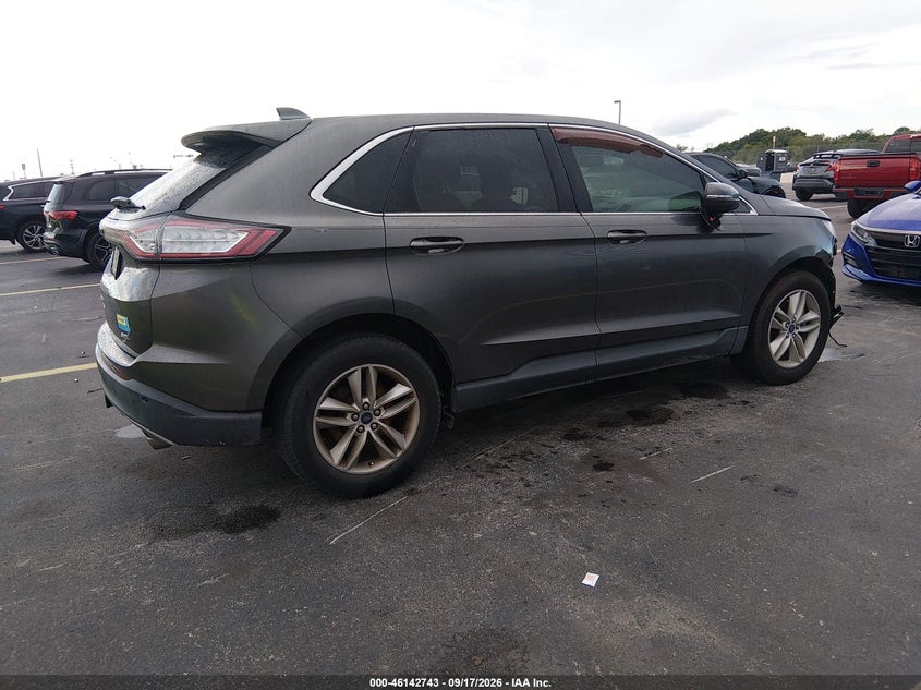 Vin: 2fmpk3j88hbc41213, lot: 46642500, ford edge sel 20174