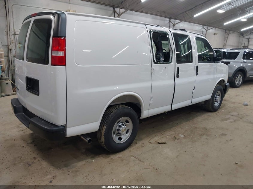 Vin: 1gcwgafp3t1283718, lot: 46642518, chevrolet express cargo 2500 regular wheelbase, wt, rwd 20264