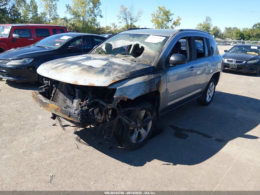 Vin: 1c4njcba6gd640663, lot: 46642525, jeep compass sport 20162