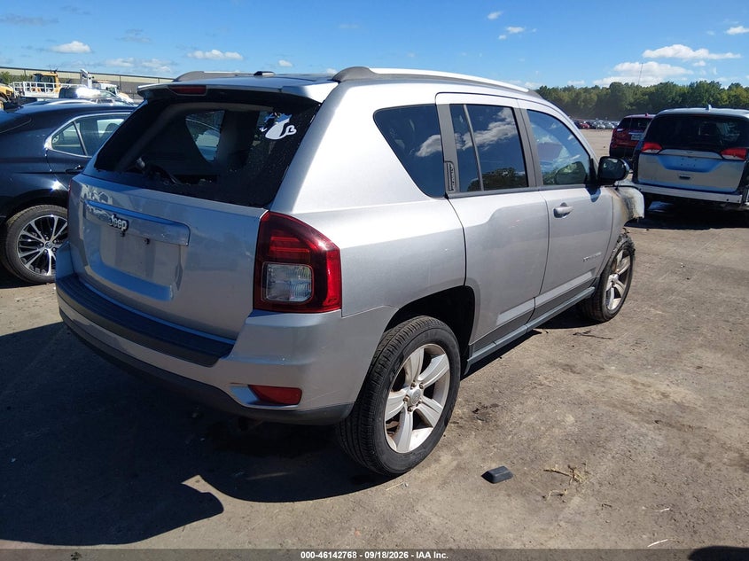 Vin: 1c4njcba6gd640663, lot: 46642525, jeep compass sport 20164