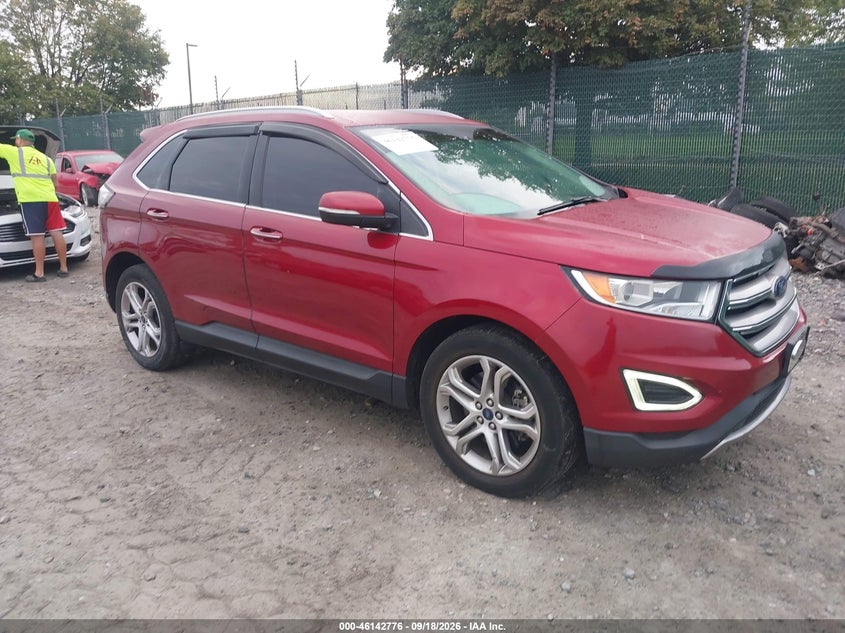 Vin: 2fmtk4k96fbb56802, lot: 46642533, ford edge titanium 2015 img_1