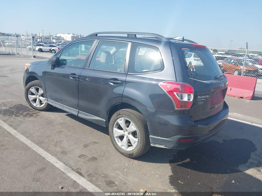 Vin: jf2sjabc1gh455875, lot: 46642539, subaru forester 2.5i 20163