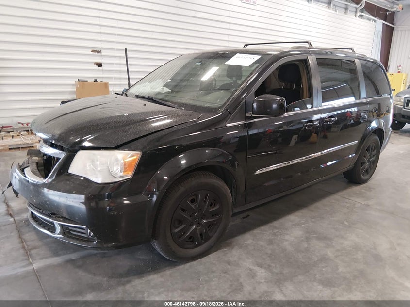 Vin: 2c4rc1bg7er342802, lot: 46642555, chrysler town & country touring 20142