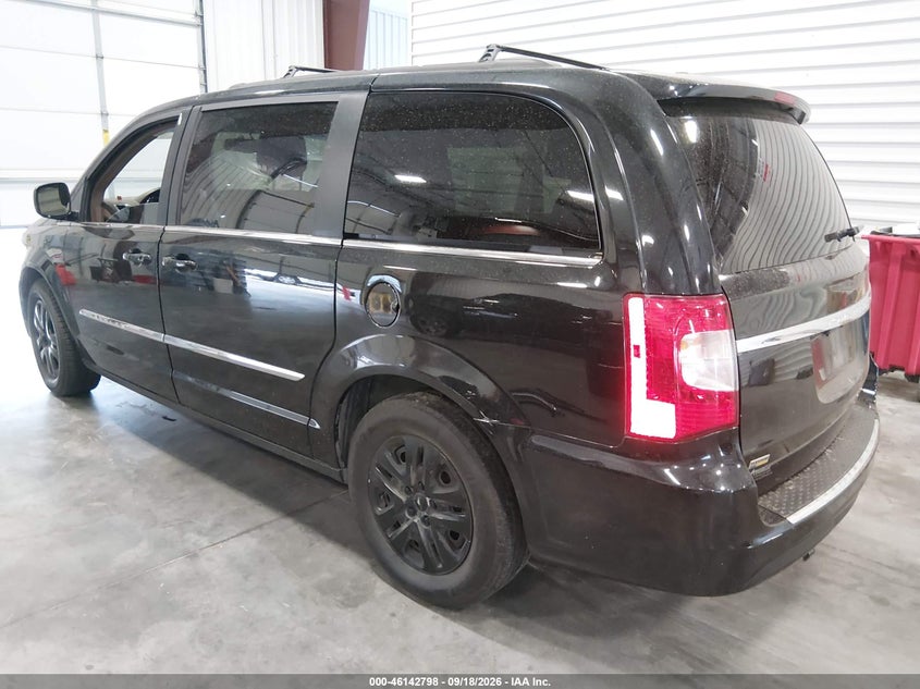Vin: 2c4rc1bg7er342802, lot: 46642555, chrysler town & country touring 20143
