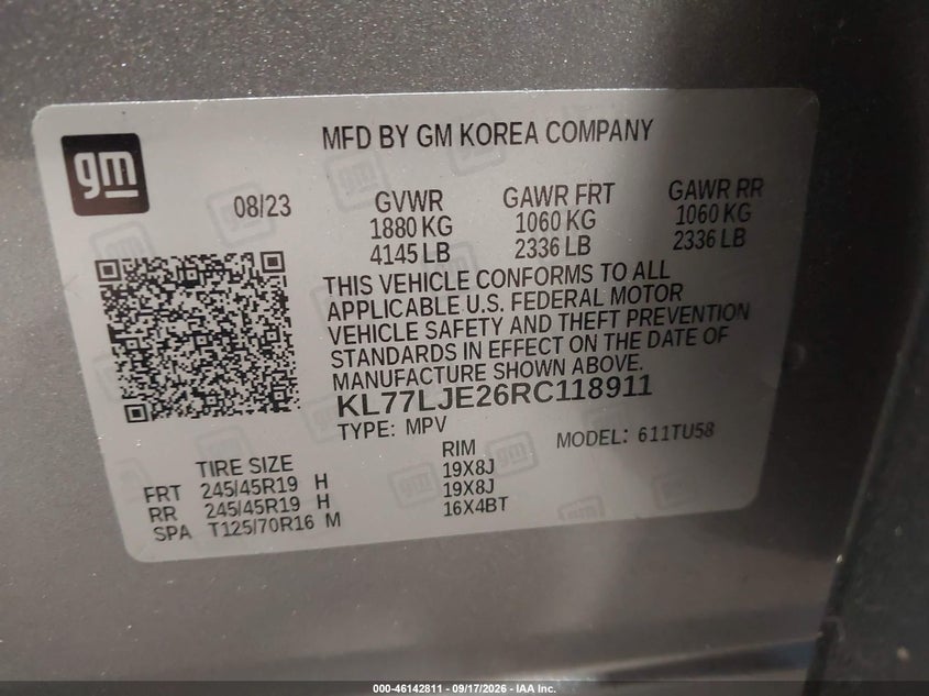 2024 CHEVROLET TRAX FWD 2RS · Фото 9
