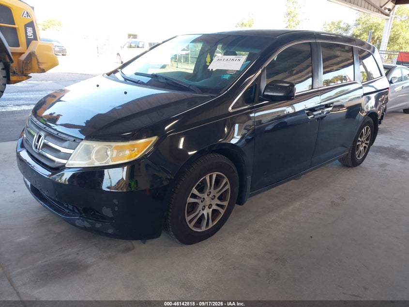 Vin: 5fnrl5h43bb021982, lot: 46642575, honda odyssey ex 20112