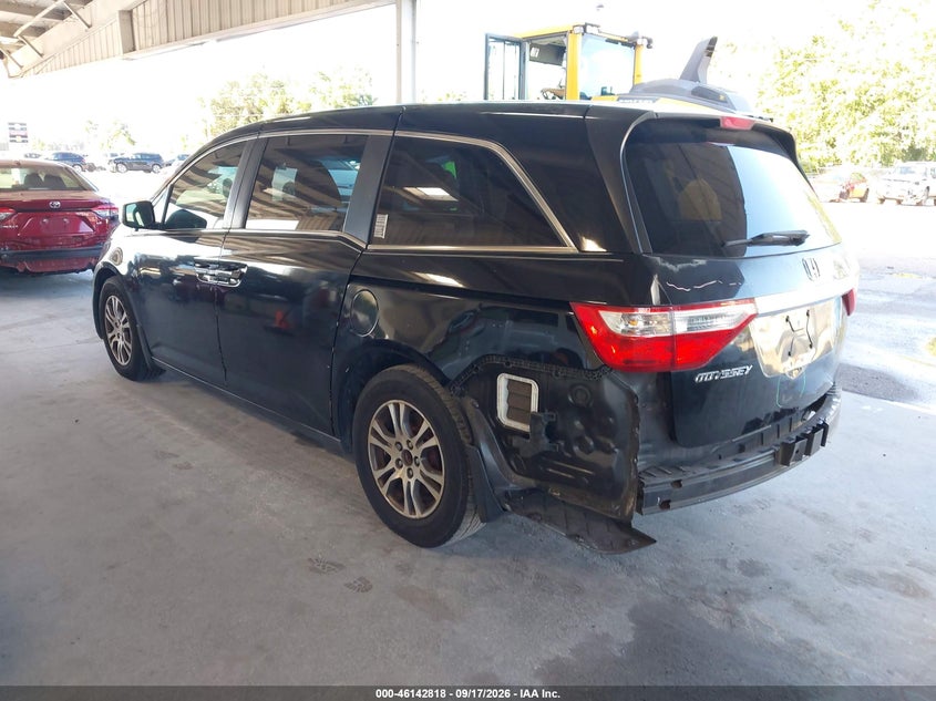 Vin: 5fnrl5h43bb021982, lot: 46642575, honda odyssey ex 20113