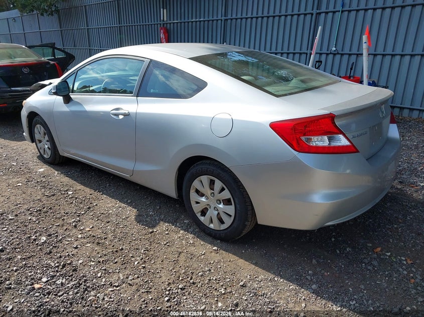 Vin: 2hgfg3b56ch539398, lot: 46642593, honda civic lx 20123