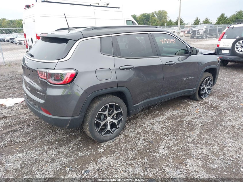 Vin: 3c4njdcn0rt137778, lot: 46642602, jeep compass limited 4x4 20244