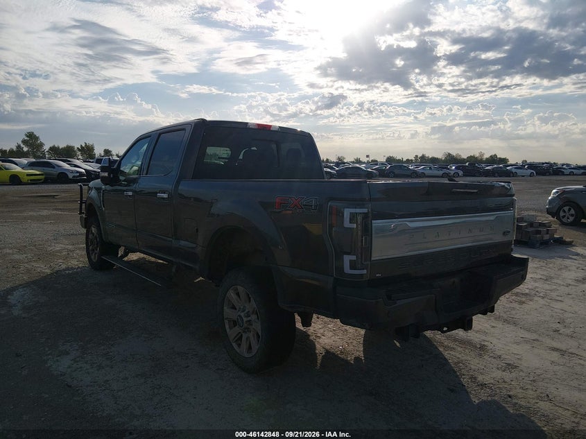 Vin: 1ft7w2bt1hee69841, lot: 46642605, ford f-250 platinum 20173