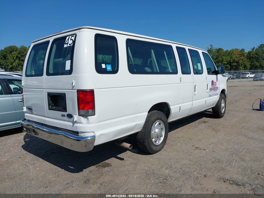 Vin: 1fbss3bl3eda81480, lot: 46642611, ford e-350 super duty xlt 20144