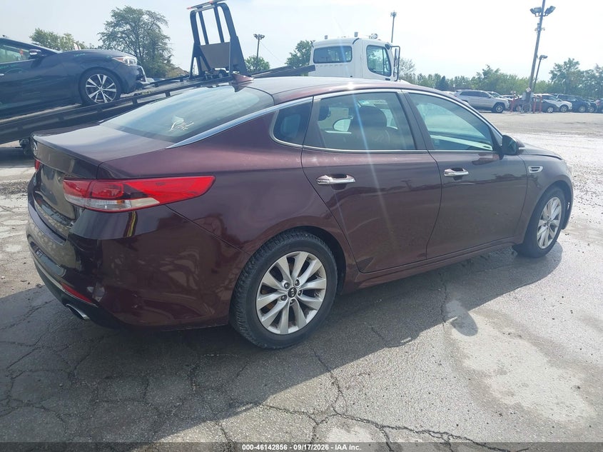 Vin: 5xxgt4l32hg141701, lot: 46642614, kia optima lx 20174