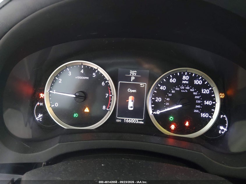 LEXUS IS 250 2014 VIN JTHCF1D25E5010576
