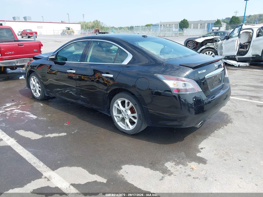 Vin: 1n4aa5ap4ec456797, lot: 46642627, nissan maxima 3.5 sv 20143