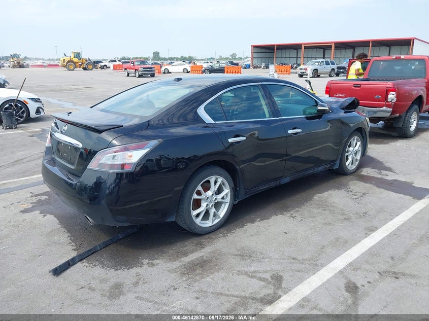 Vin: 1n4aa5ap4ec456797, lot: 46642627, nissan maxima 3.5 sv 20144