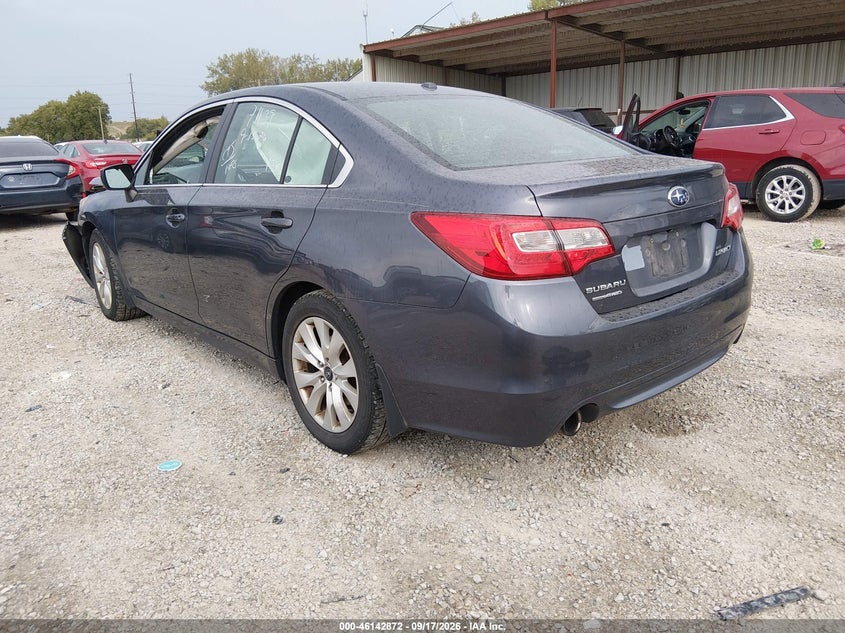 Vin: 4s3bnbc67f3051749, lot: 46642629, subaru legacy 2.5i premium 20153