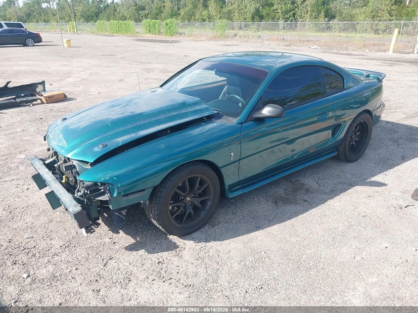 1997 Ford Mustang, Right Front, IAAI, VIN 1FALP47V6VF204894 — photo 2