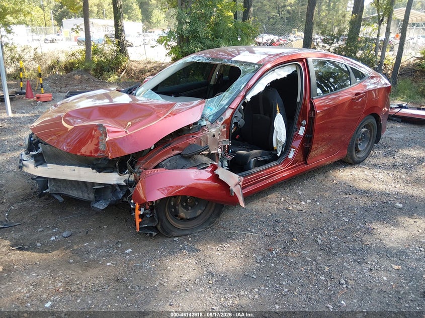 Vin: 19xfc2f60le001248, lot: 46642675, honda civic lx 20202
