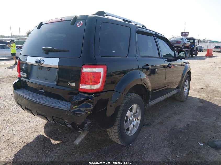 Vin: 1fmcu0eg0akc78096, lot: 46642677, ford escape limited 20104