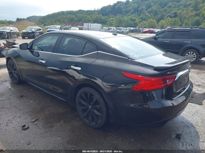 Vin: 1n4aa6ap3hc415930, lot: 46642682, nissan maxima 3.5 sr 20173