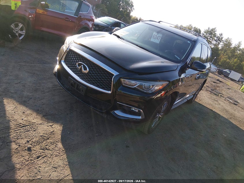 Vin: 5n1dl0mmxhc521626, lot: 46642684, infiniti qx60 20172