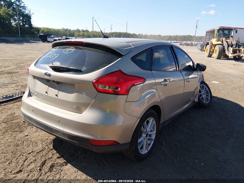 Vin: 1fadp3k26fl227137, lot: 46642721, ford focus se 20154