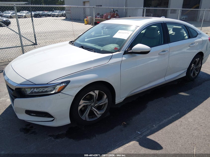 Vin: 1hgcv1f52ja109855, lot: 46642728, honda accord ex-l 20182