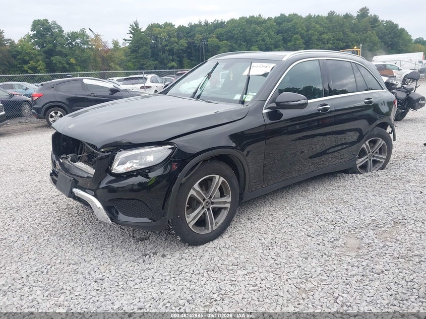 Vin: wdc0g4kb7kv192101, lot: 46642742, mercedes-benz glc 300 4matic 20192