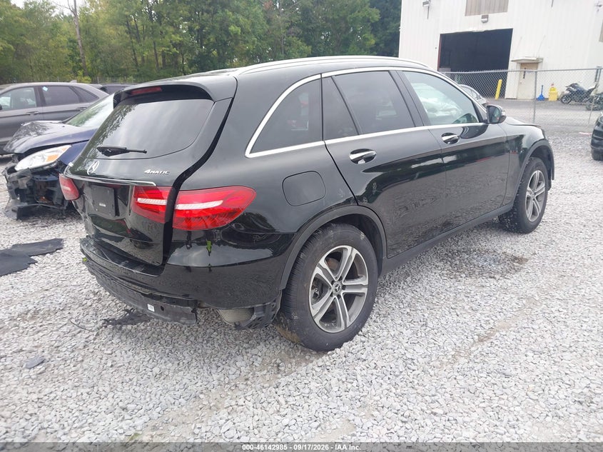 Vin: wdc0g4kb7kv192101, lot: 46642742, mercedes-benz glc 300 4matic 20194