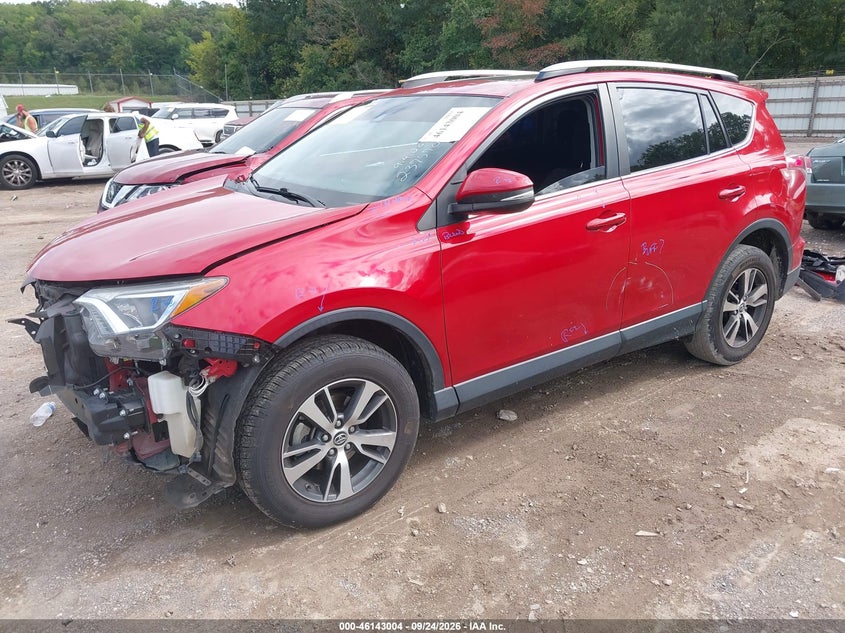 Vin: jtmwfrev4hj140821, lot: 46642761, toyota rav4 xle 20172