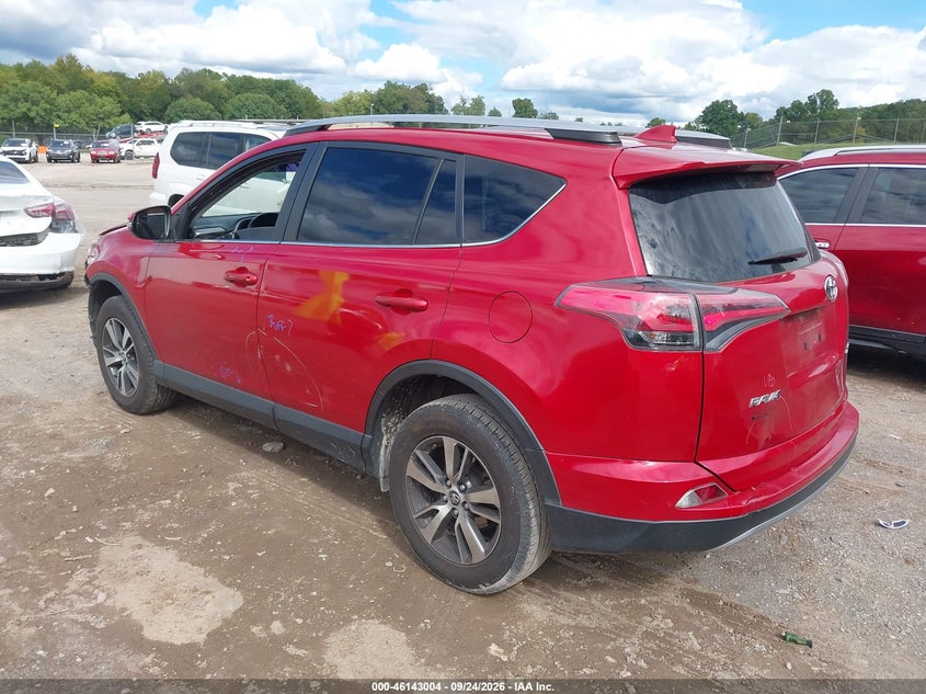 Vin: jtmwfrev4hj140821, lot: 46642761, toyota rav4 xle 20173