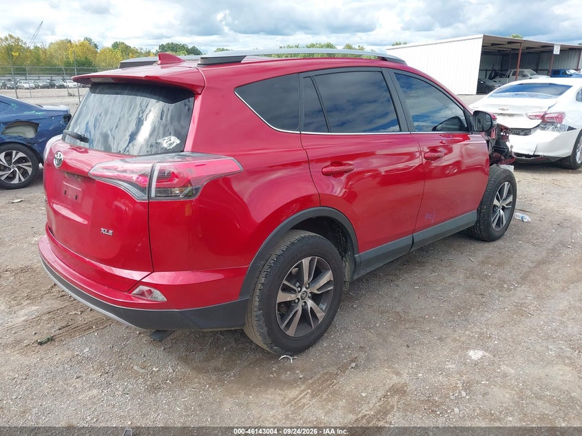 Vin: jtmwfrev4hj140821, lot: 46642761, toyota rav4 xle 20174