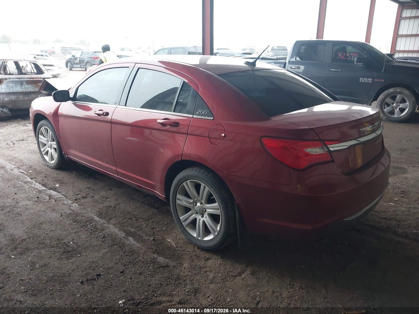 Vin: 1c3ccbbbxen195456, lot: 46642771, chrysler 200 touring 20143