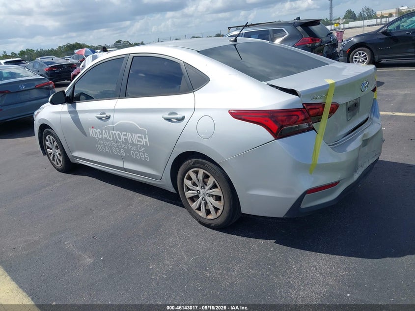 Vin: 3kpc24a69me151255, lot: 46642774, hyundai accent se 20213