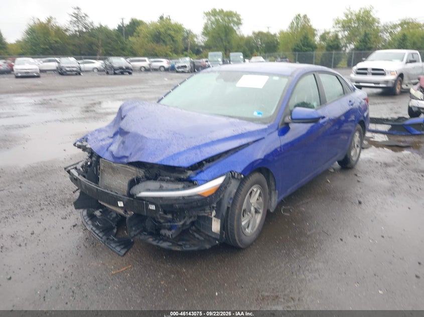 Vin: kmhll4dg4ru840805, lot: 46642832, hyundai elantra se 20242
