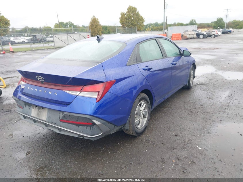 Vin: kmhll4dg4ru840805, lot: 46642832, hyundai elantra se 20244