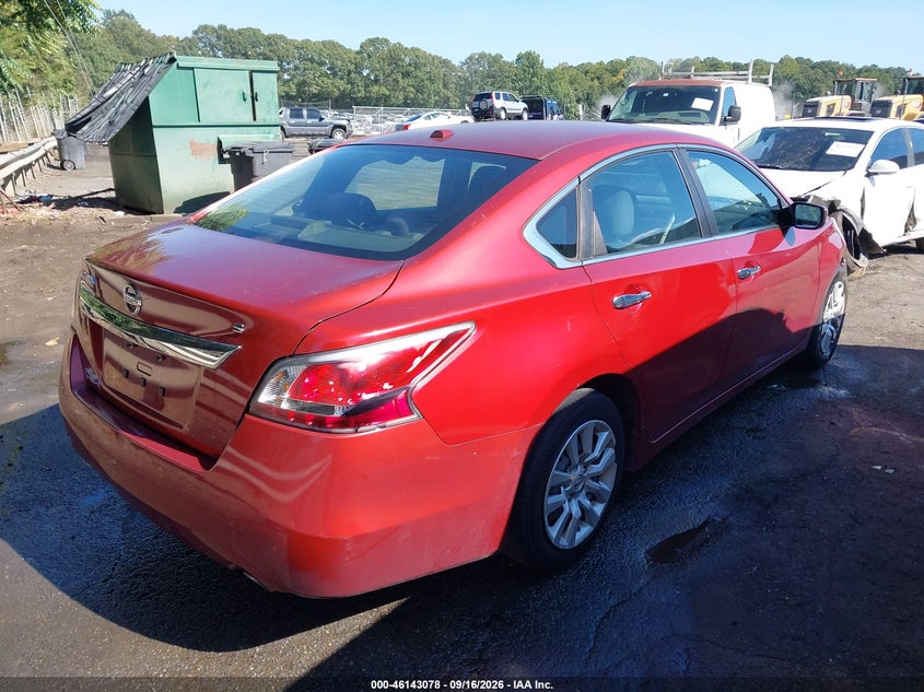 Vin: 1n4al3ap0fc180618, lot: 46642835, nissan altima 2.5/2.5 s/2.5 sl/2.5 sv 20154