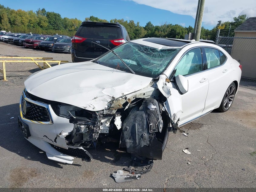 Vin: 19uub2f41la001966, lot: 46642837, acura tlx tech package 20202