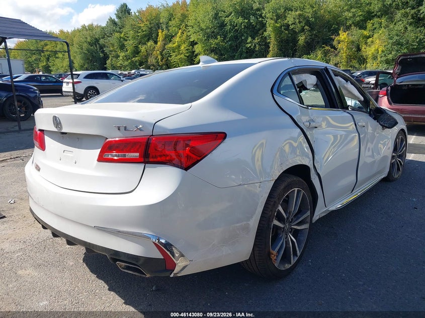 Vin: 19uub2f41la001966, lot: 46642837, acura tlx tech package 20204